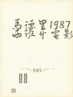 马德里1987西班牙电影完整版
