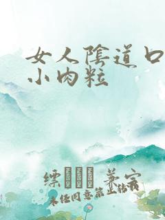 女人阴道口都是小肉粒