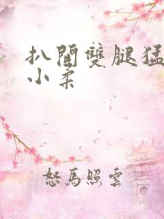 扒开双腿猛进入小柔