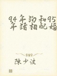 94年狗和95年猪相配婚姻如何