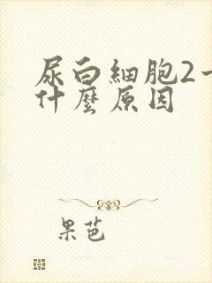 尿白细胞2十是什么原因