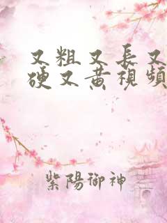 又粗又长又大又硬又黄视频