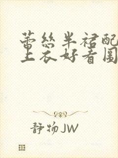 蕾丝半裙配什么上衣好看图片