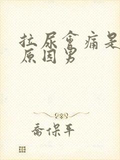 拉尿会痛是什么原因男