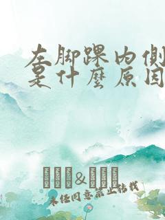 左脚踝内侧疼痛是什么原因