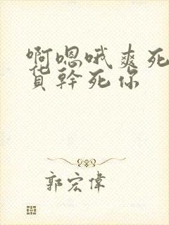 啊嗯哦爽死了骚货干死你