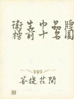 卫生巾品牌排行榜前十名图片