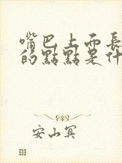 嘴巴上面长白色的点点是什么原因