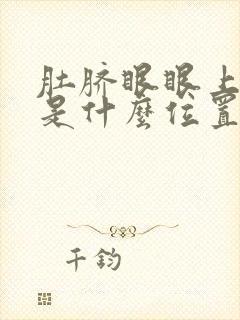 肚脐眼眼上面疼是什么位置?