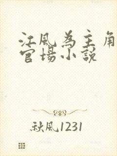 江风为主角小说官场小说