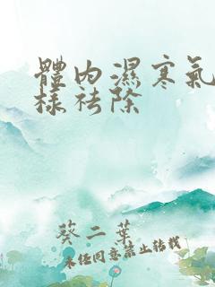 体内湿寒气重怎样祛除