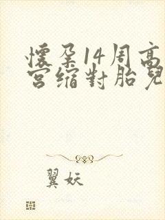 怀孕14周高潮宫缩对胎儿有伤害嘛