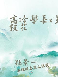 高冷学长x美貌校花