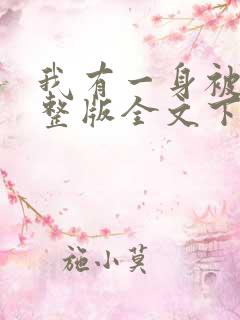 我有一身被动技整版全文下载