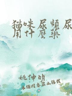 猫咪尿频尿不尽用什么药