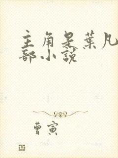 主角是叶凡的一部小说