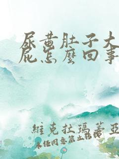 尿黄肚子大爱放屁怎么回事