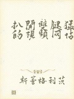 扒开双腿猛进入的视频网站