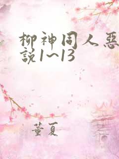柳神同人恶堕小说1~13