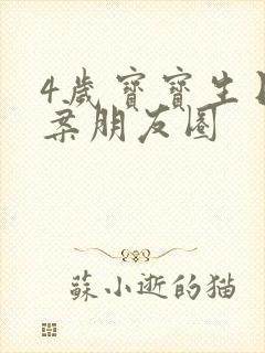 4岁宝宝生日文案朋友圈