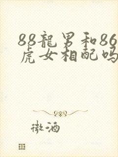 88龙男和86虎女相配吗