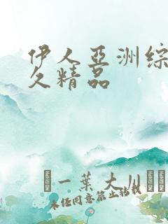 伊人亚洲综合久久精品