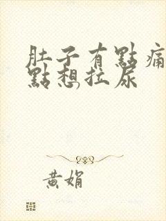 肚子有点痛还有点想拉尿