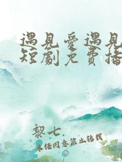 遇见爱遇见幸福短剧免费播放全集