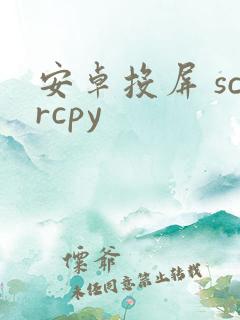 安卓投屏 scrcpy