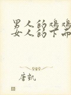 男人的鸡鸡插进女人的下面视频