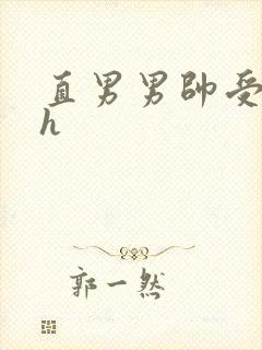 直男男帅受互攻h