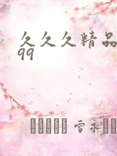 久久久精品久久99