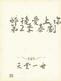 醉后爱上你泰剧第2季泰剧