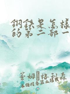 钢铁是怎样炼成的第二部一二章读后感