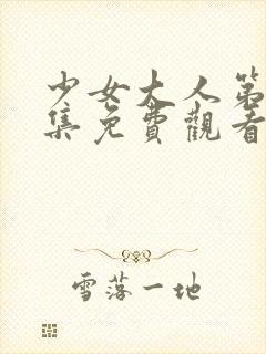 少女大人第27集免费观看全集