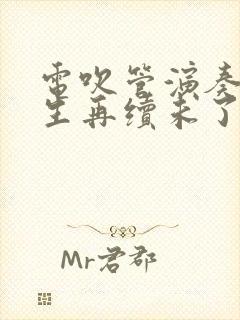 电吹管演奏的来生再续未了情