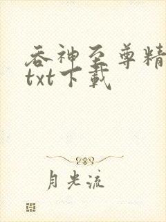 吞神至尊精校版txt下载