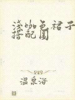 浅咖色裙子最佳搭配图