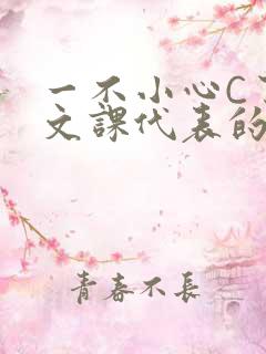 一不小心C了语文课代表的故事