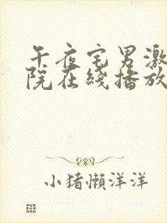 午夜宅男激情影院在线播放