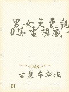 男女免费观看40集电视剧一共多少