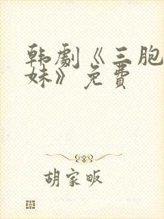 韩剧《三胞胎姐妹》免费