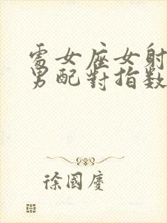 处女座女射手座男配对指数