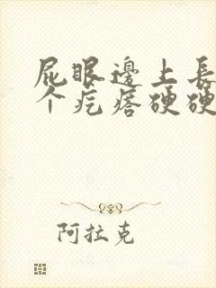 屁眼边上长了一个疙瘩硬硬的疼