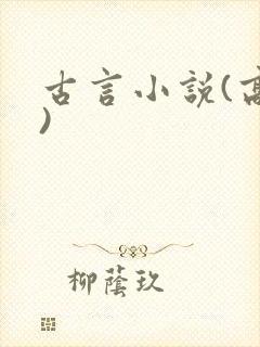 古言小说(高h)