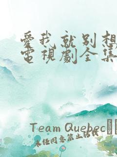 爱我就别想太多电视剧全集观看