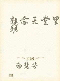 想念天堂里的父亲