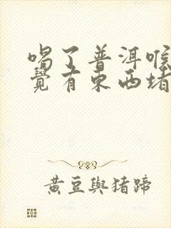 喝了普洱喉咙感觉有东西堵着