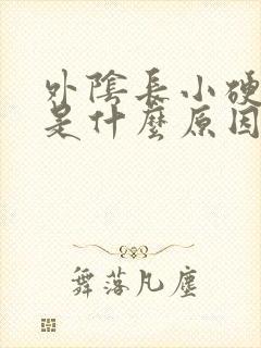 外阴长小硬疙瘩是什么原因