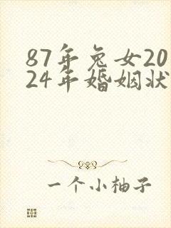 87年兔女2024年婚姻状况